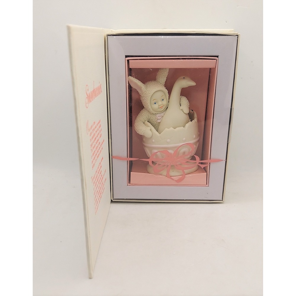 1998 Department 56 Snowbunnies Double Yolk Figurine 26293